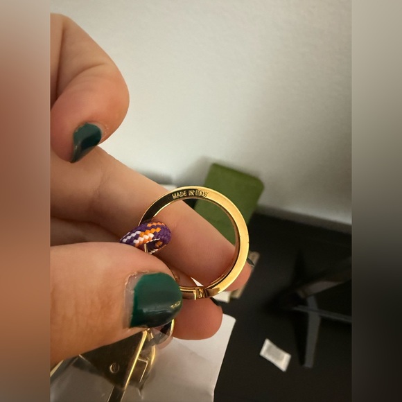 Gucci Unique Plexy Keychain/ Key Ring, NIB - Picture 6 of 8